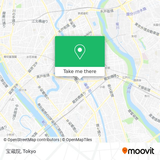 宝蔵院 map
