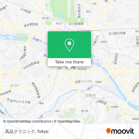 高品クリニック map
