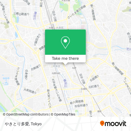 やきとり多愛 map