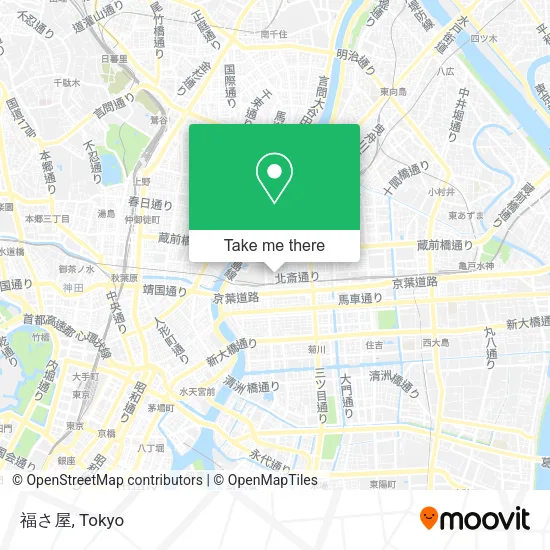 福さ屋 map
