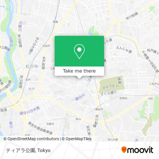 ティアラ公園 map