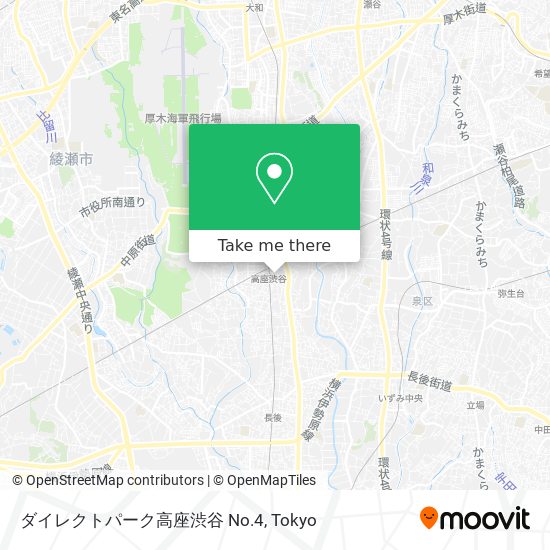 ダイレクトパーク高座渋谷 No.4 map