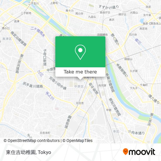 東住吉幼稚園 map