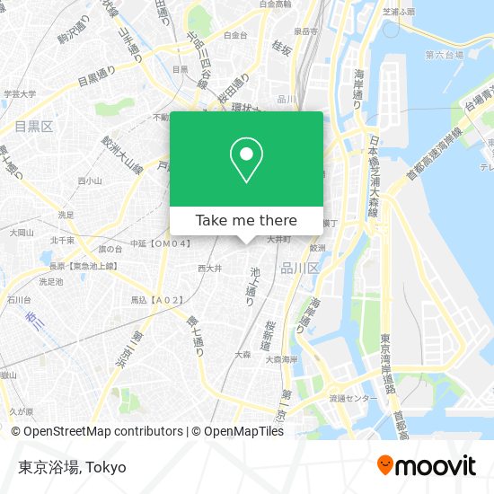 東京浴場 map