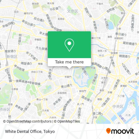 White Dental Office map