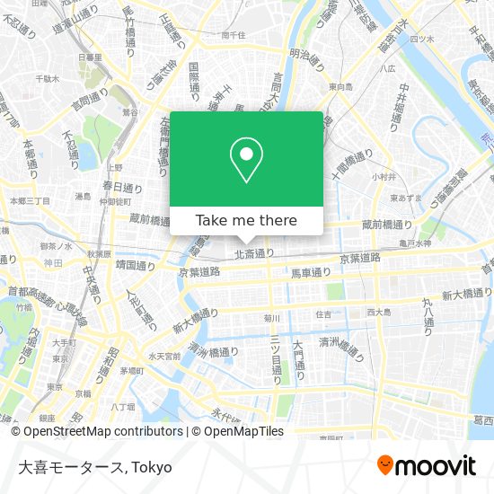 大喜モータース map