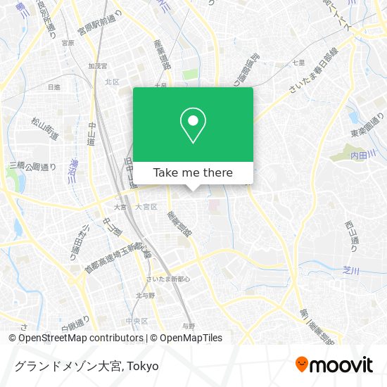 グランドメゾン大宮 map