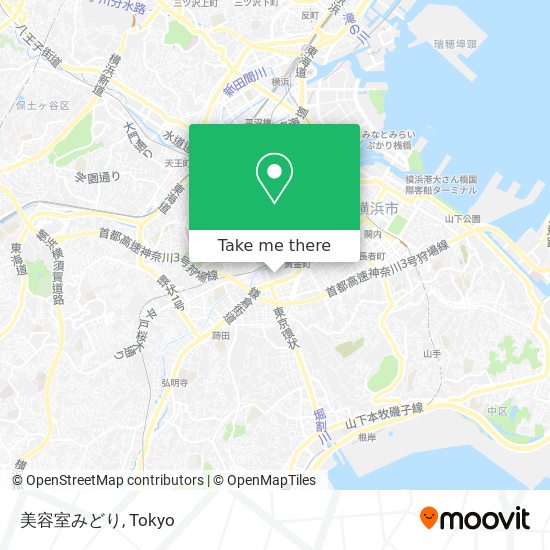 美容室みどり map