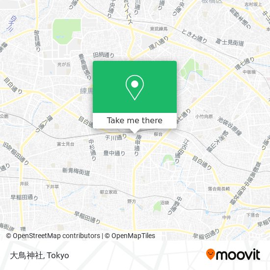 大鳥神社 map