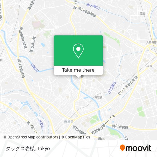 タックス岩槻 map