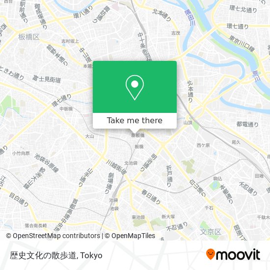 歴史文化の散歩道 map