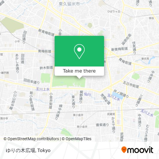 ゆりの木広場 map