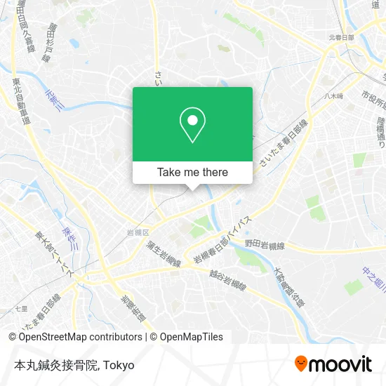 本丸鍼灸接骨院 map