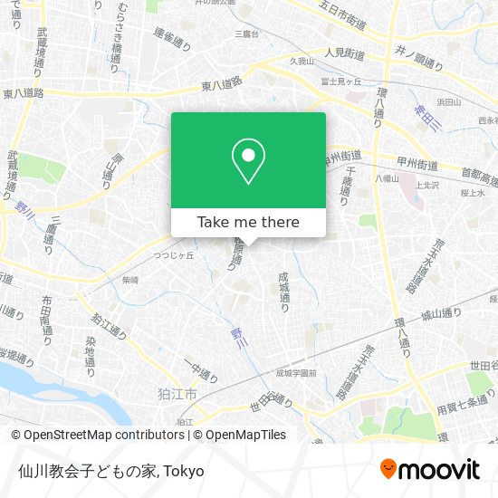 仙川教会子どもの家 map