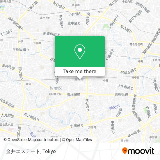 金井エステート map