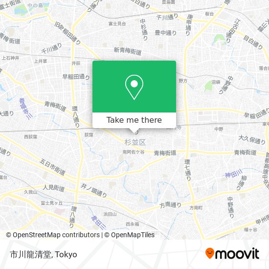 市川龍清堂 map