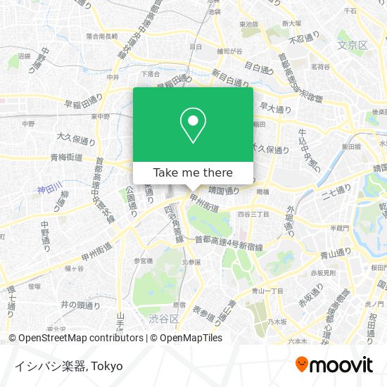 イシバシ楽器 map