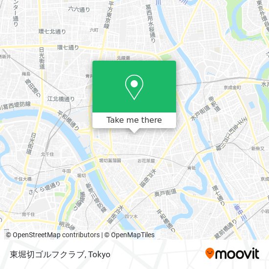 東堀切ゴルフクラブ map