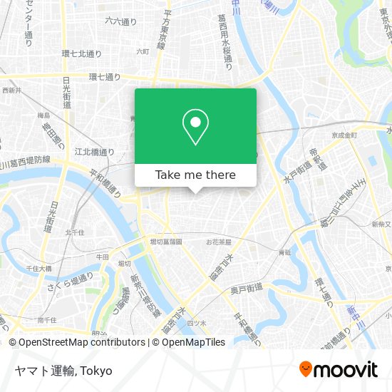 ヤマト運輸 map