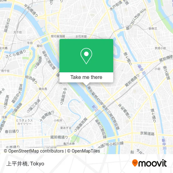 Kamihiraishi Bridge map