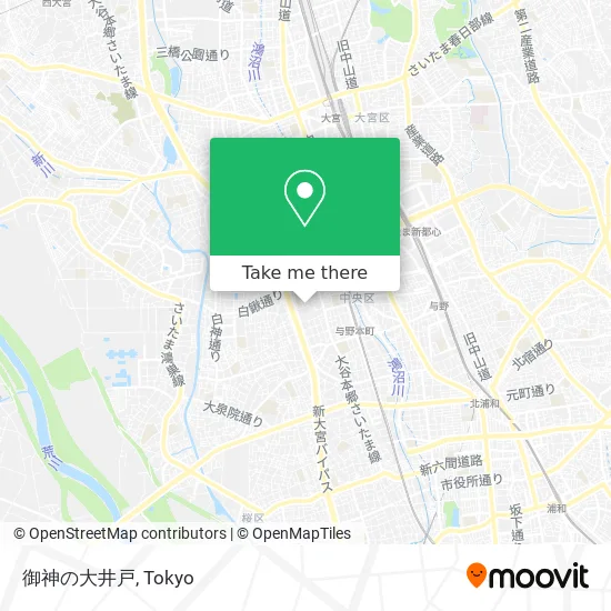 御神の大井戸 map