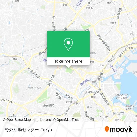 野外活動センター map