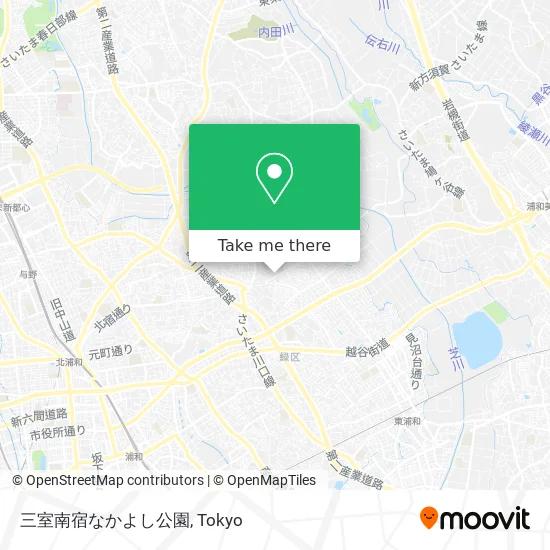三室南宿なかよし公園 map