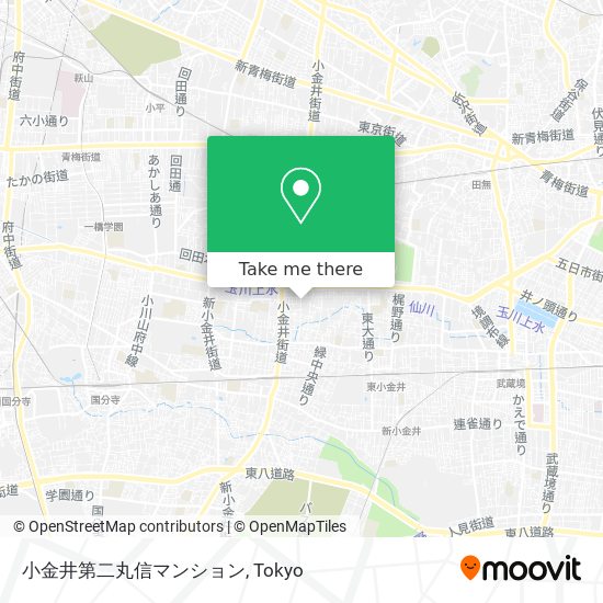 小金井第二丸信マンション map