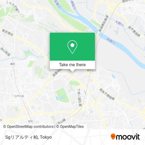 Sgリアルティ柏 map