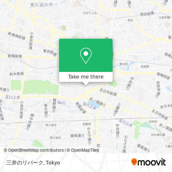 三井のリパーク map