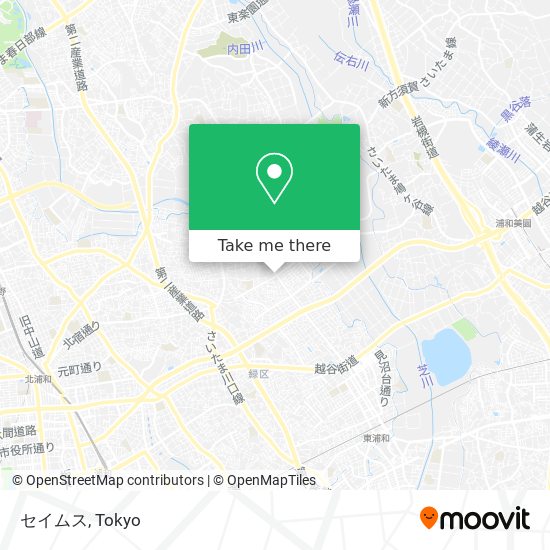 セイムス map