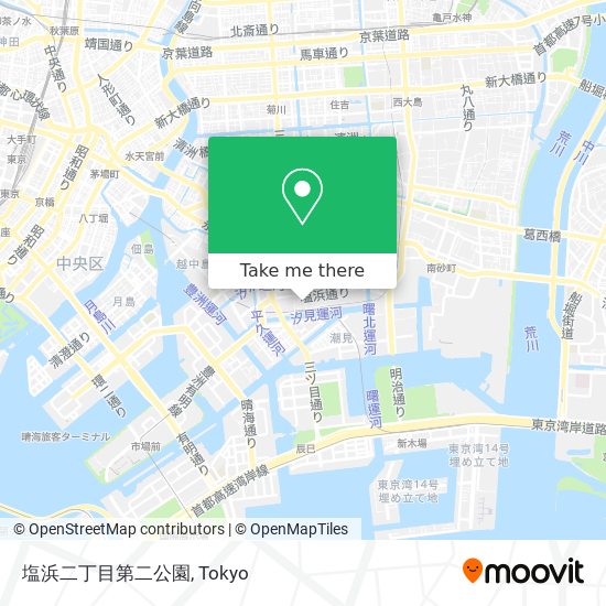 塩浜二丁目第二公園 map