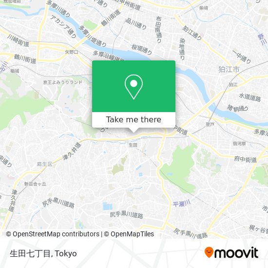 生田七丁目 map