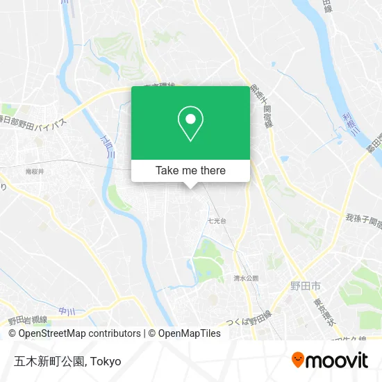 五木新町公園 map
