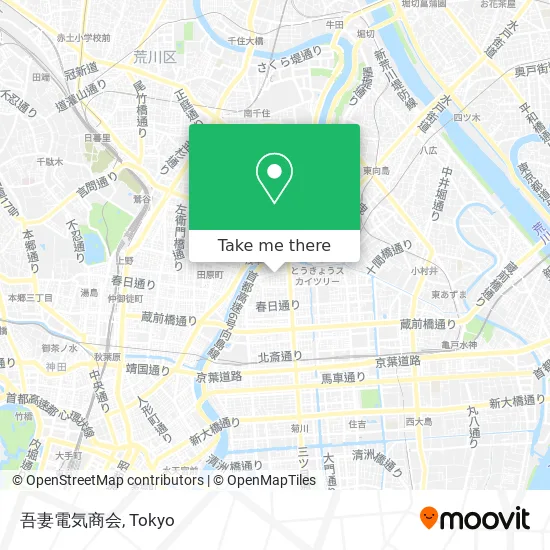 吾妻電気商会 map