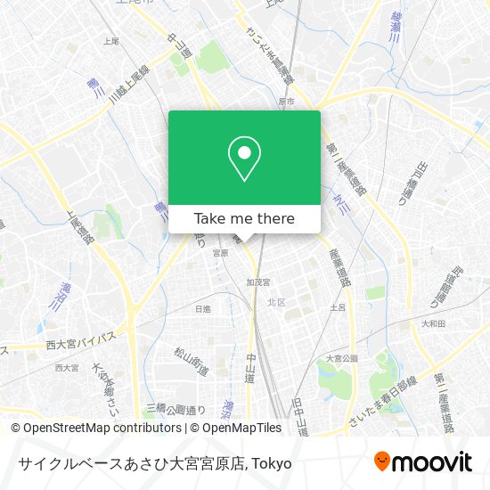 サイクルベースあさひ大宮宮原店 map