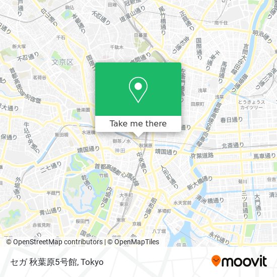 セガ 秋葉原5号館 map