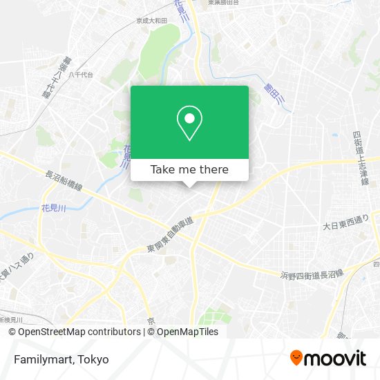 Familymart map