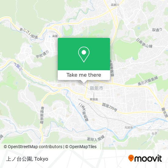 上ノ台公園 map