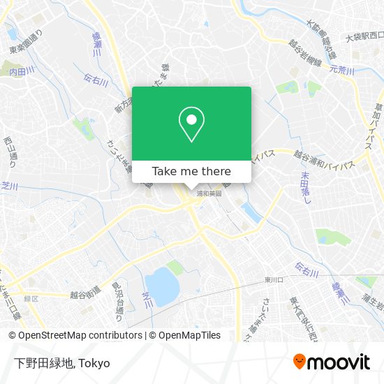 下野田緑地 map