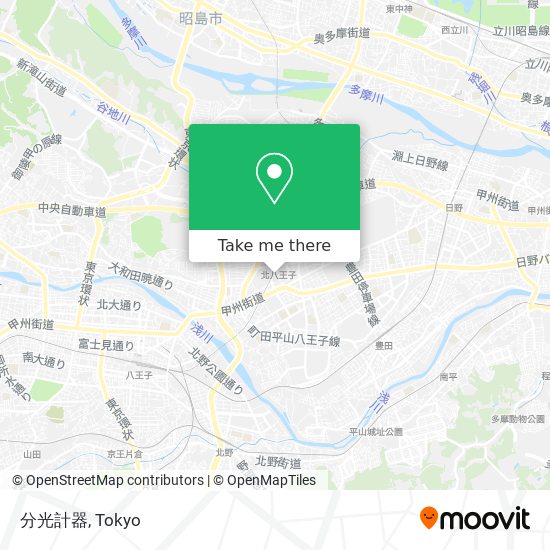分光計器 map