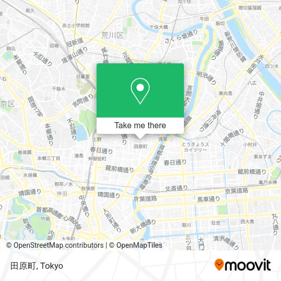 田原町 map