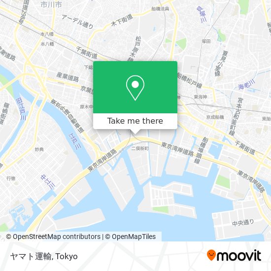 ヤマト運輸 map