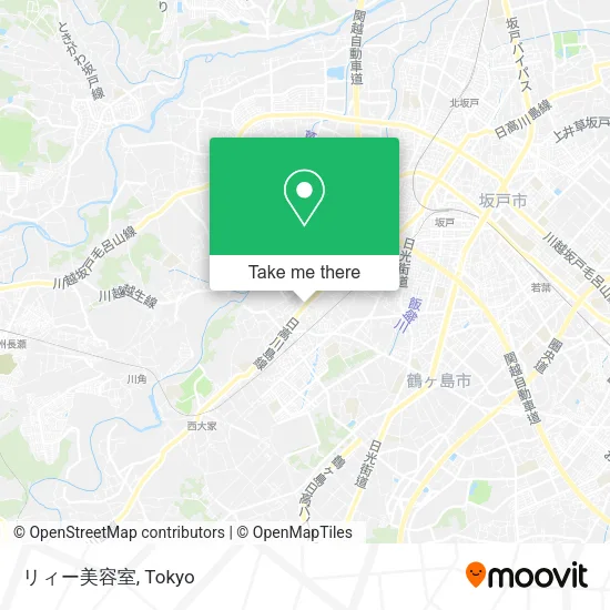 リィー美容室 map