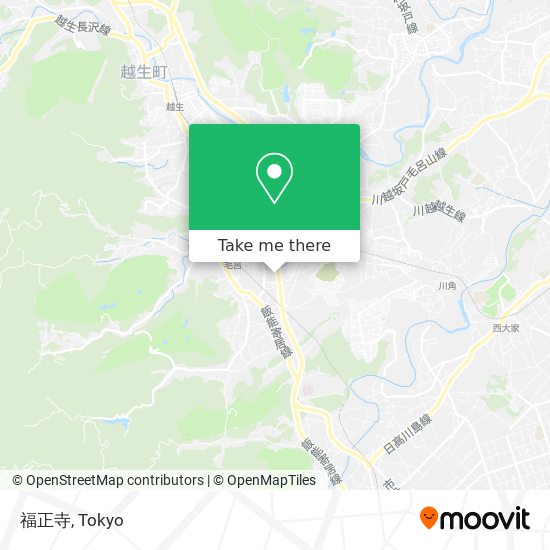 福正寺 map