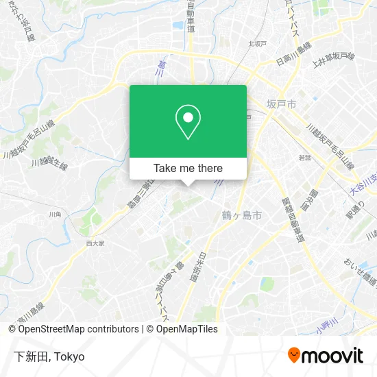 下新田 map