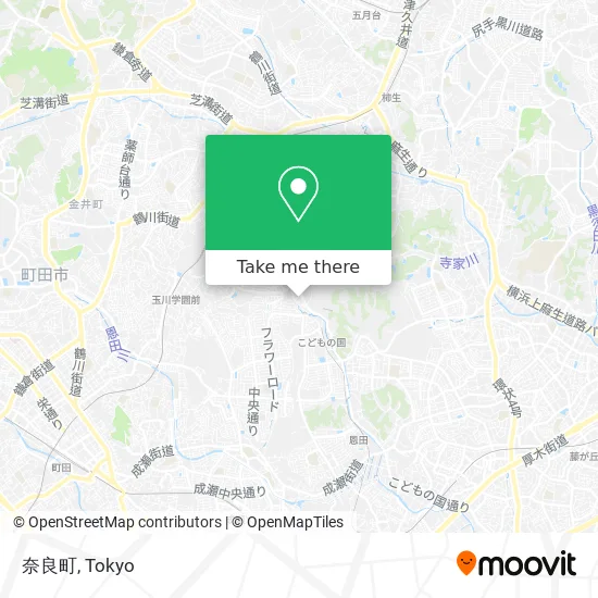 奈良町 map