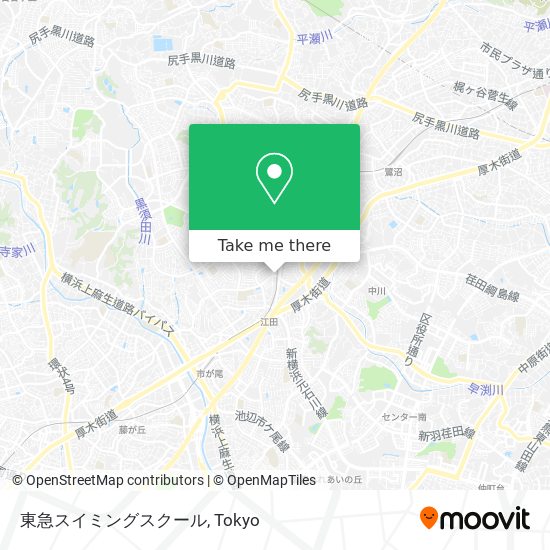東急スイミングスクール map