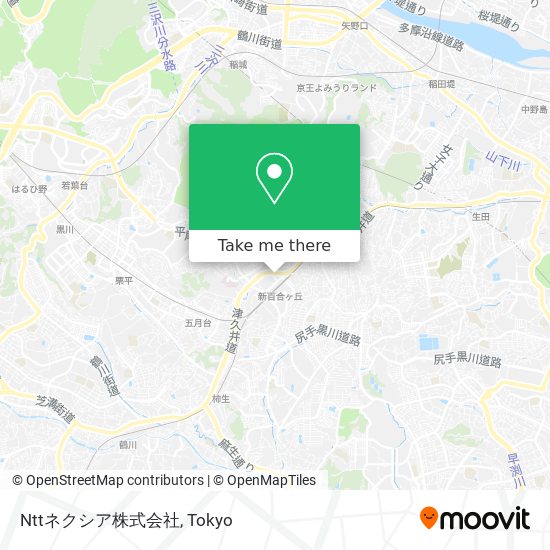 Nttネクシア株式会社 map