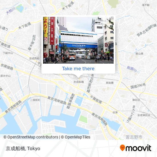 京成船橋 map